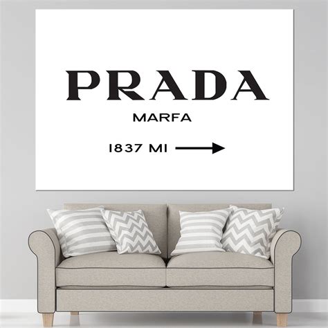 Prada marfa poster uk